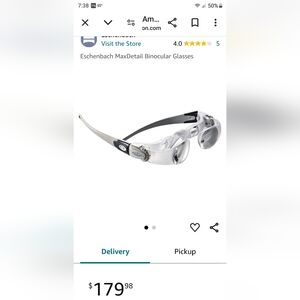 Eschenbach MaxDetail binocular magnifying glasses